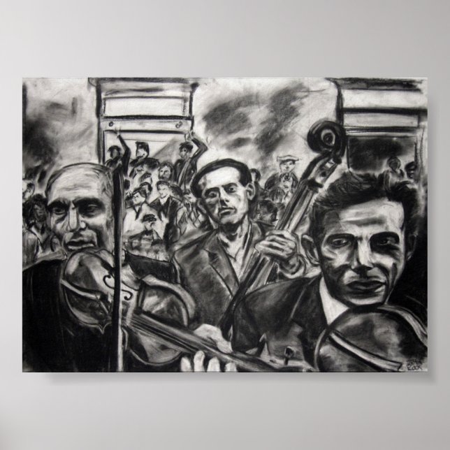 Póster violadores callejeros (Frente)