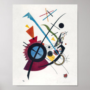 Póster Violet(1923) Wasily Kandinsky