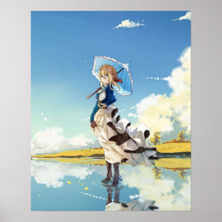 Póster Violet Evergarden Cute Chica