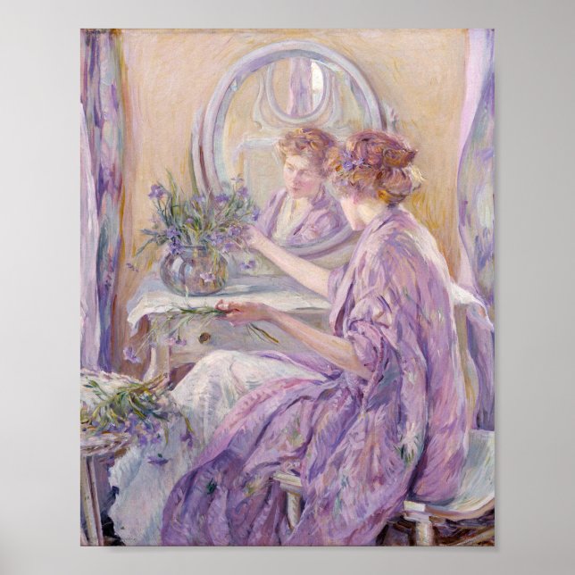 Póster Violet Kimono | Robert Reid (Frente)