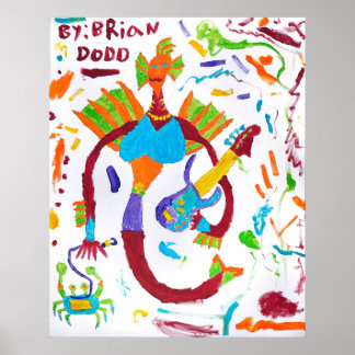 Póster Violet Razorfin