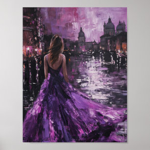 Póster Violet Vista: Una noche encantada en Venecia