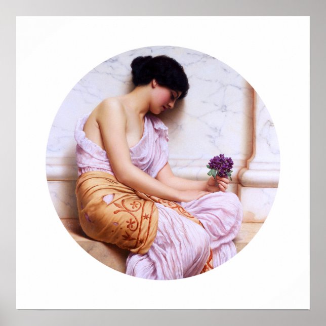 Póster Violetas, violetas dulces c1908 (Frente)