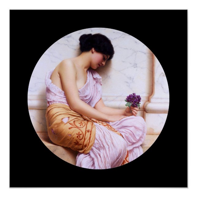 Póster Violetas, violetas dulces c1908 (Anverso)