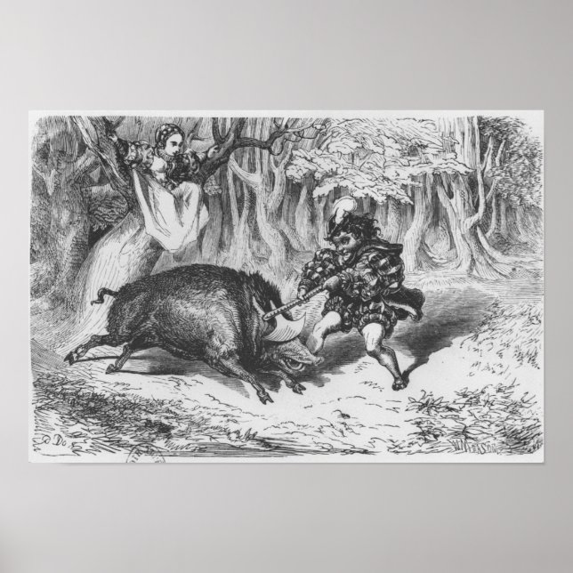 Póster Violette and Ourson (Frente)