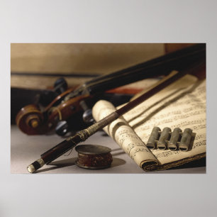 Póster Violín