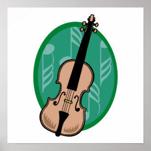 Póster Violín