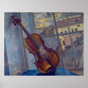 Póster Violin, 1918