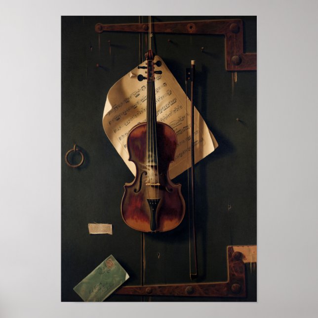 Póster Violín Antiguo (Frente)