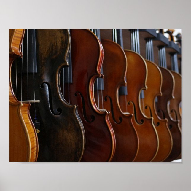 Póster Violin Lineup (Frente)
