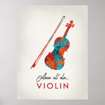 Violín - Música Colorida brillante