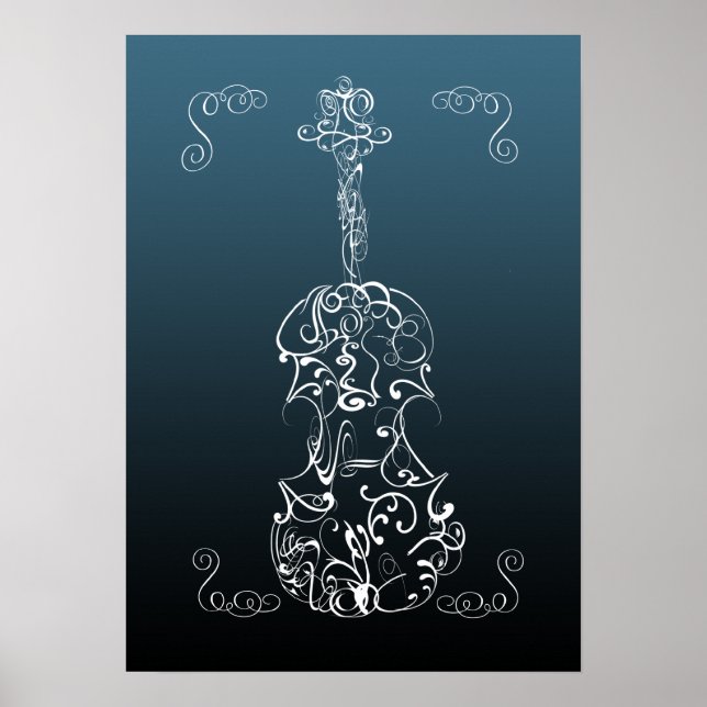 Póster Violin Srawl (Frente)