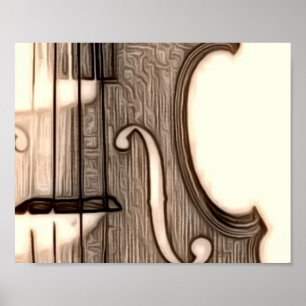 Póster ¿Violín, viola, violoncelo?