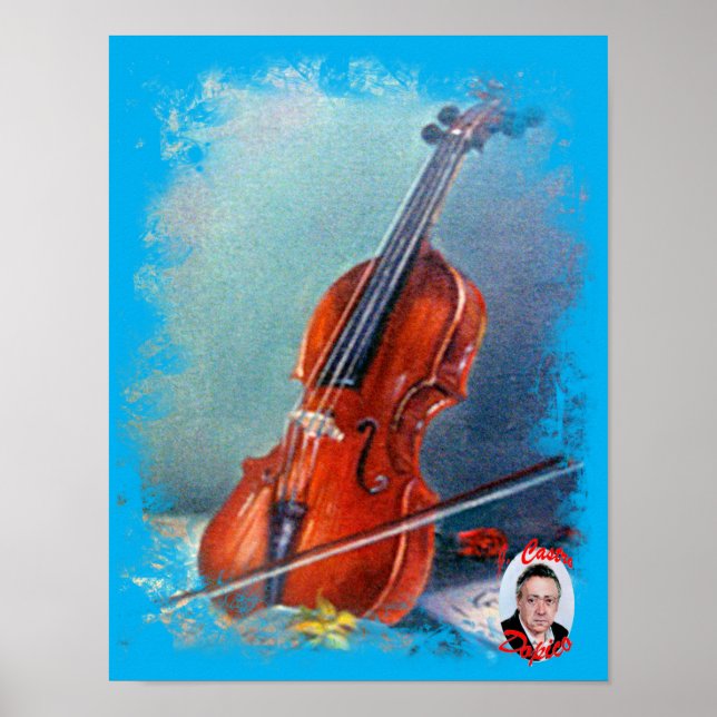 Póster Violín/Violin (Frente)