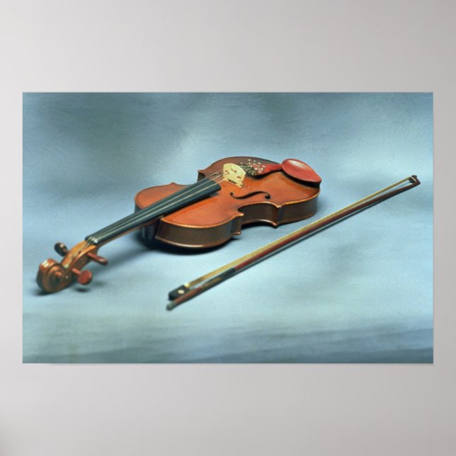 Póster Violín y arco (Frente)