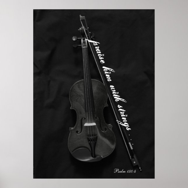 Póster Violinista (Frente)