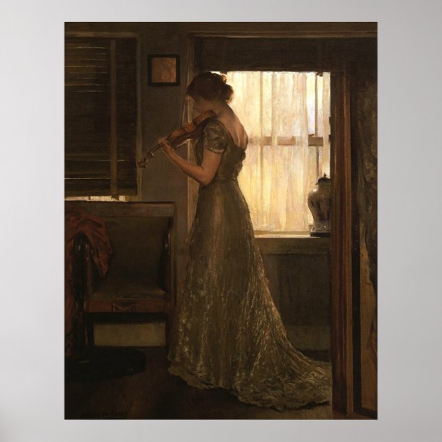 Póster Violinista de época (Frente)