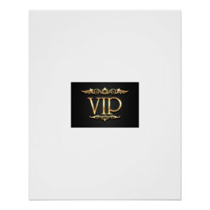 Poster Vip semibrillante en venta.