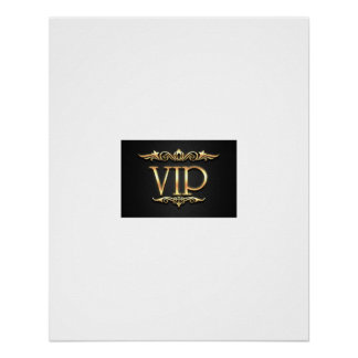 Poster Vip semibrillante en venta.