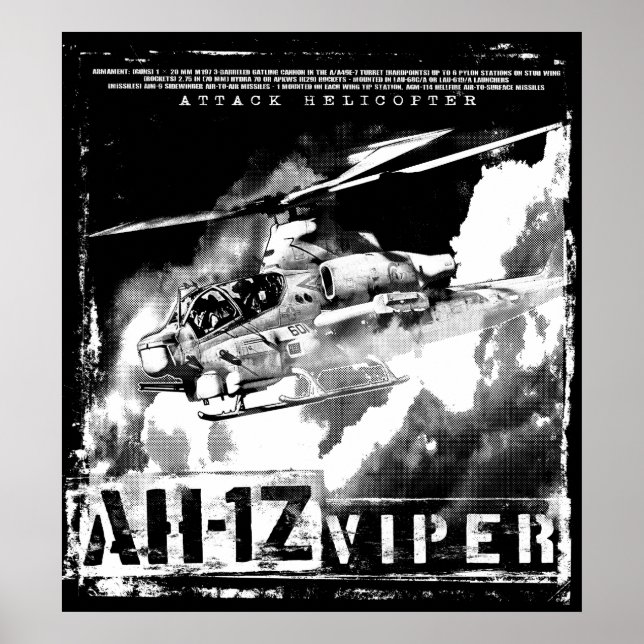 Póster Viper AH-1Z (Frente)