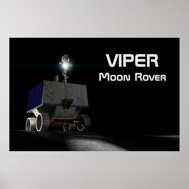 Póster VIPER Moon Rover (Frente)