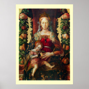 Póster VIRGEN CON NIÑO particular 2