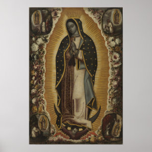Póster Virgen de Guadalupe