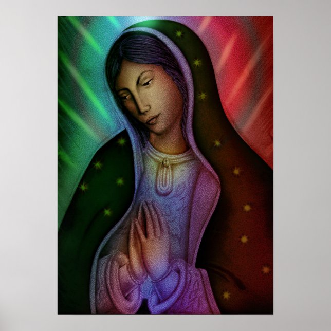 Póster Virgen De Guadalupe (Frente)