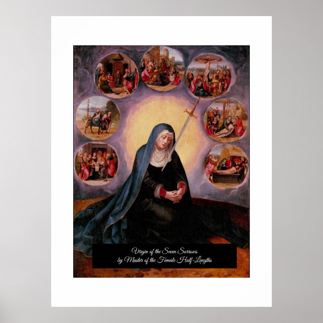 Póster Virgen de los Siete Dolores (Frente)