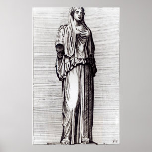 Póster Virgen de vestal, c.1653