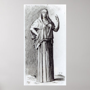 Póster Virgen de vestal, c.1653