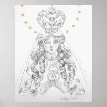 Póster Virgen del Valle, Rocío Milagroso
