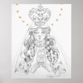 Póster Virgen del Valle, Rocío Milagroso