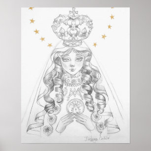 Póster Virgen del Valle, Rocío Milagroso