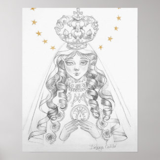 Póster Virgen del Valle, Rocío Milagroso