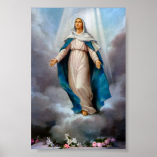 Póster Virgen María
