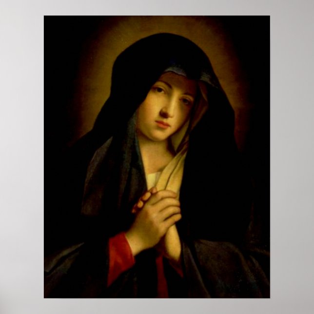 Póster Virgen María - Dolorosa (Frente)