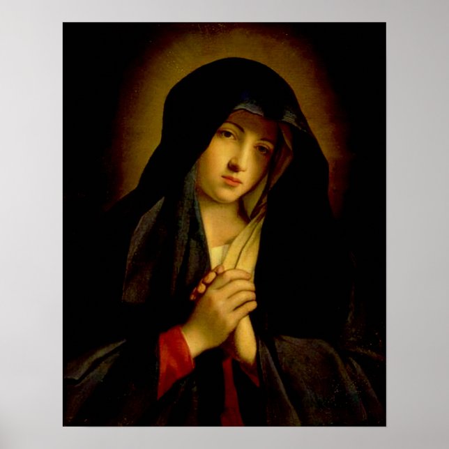 Póster Virgen María - Dolorosa (Frente)