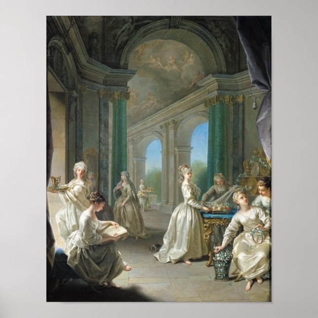 Póster Vírgenes modernas, 1728 (Frente)