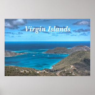 Póster Virgin Islands Bay Print