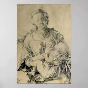 Póster Virgin Mary suckling the Christ Child, 1512