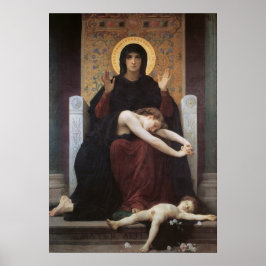 Póster Virgin of Consolation – William Adolphe Bouguereau