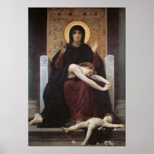 Póster Virgin of Consolation – William Adolphe Bouguereau