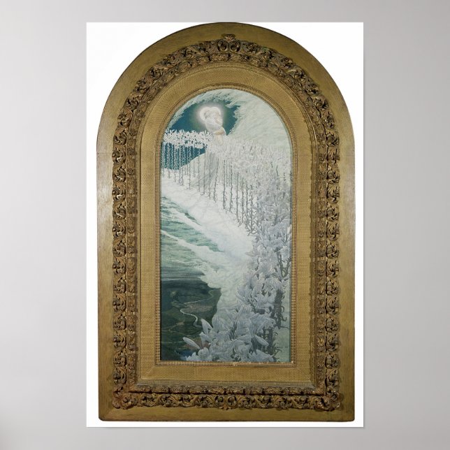 Póster Virgin of the Lilies, 1899 (Frente)