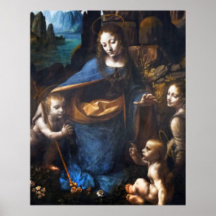 Póster Virgin Of The Rocks  