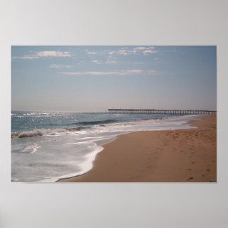 Póster Virginia Beach Out of Season