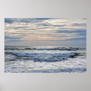 Póster Virginia Beach Sunrise