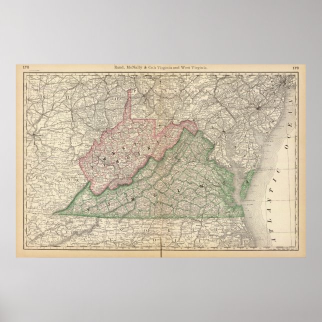 Póster Virginia Occidental 2 (Frente)