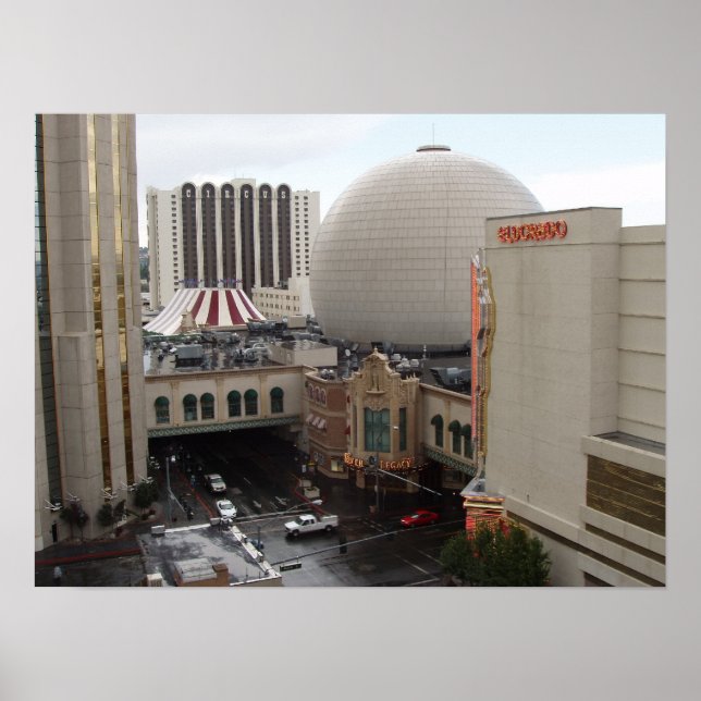 Póster Virginia Street Reno Nevada Poster (Frente)