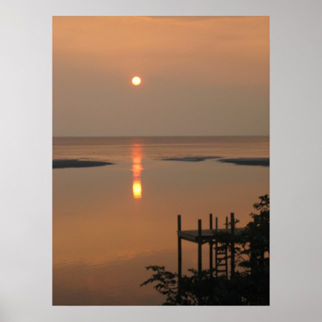 Póster Virginia Sunset (Frente)